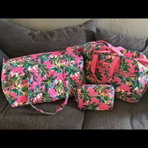 Vera Bradley Travel Set